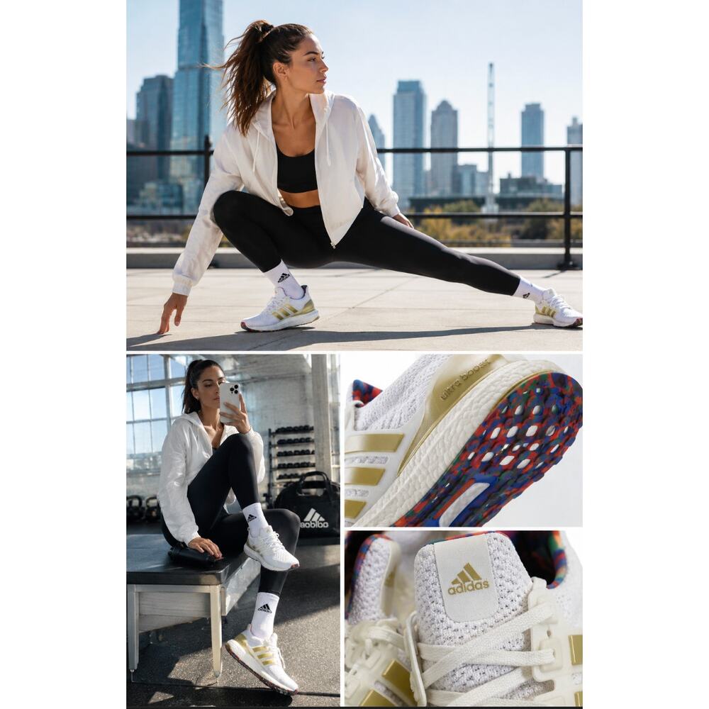 Adidas Ultraboost 5.0 DNA Title IX Primeknit Boost Running Shoes Women’s 7.5 NWB